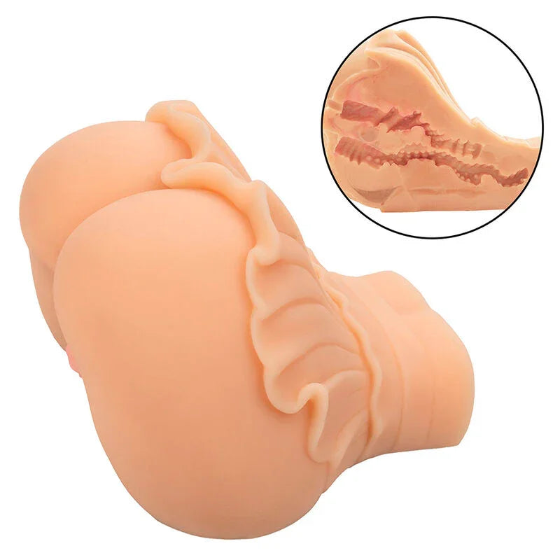 CALEXOTICS - THE PEEP SHOW GIRL DOBLE MASTURBADOR REALÍSTICO NATURAL - Nuvica