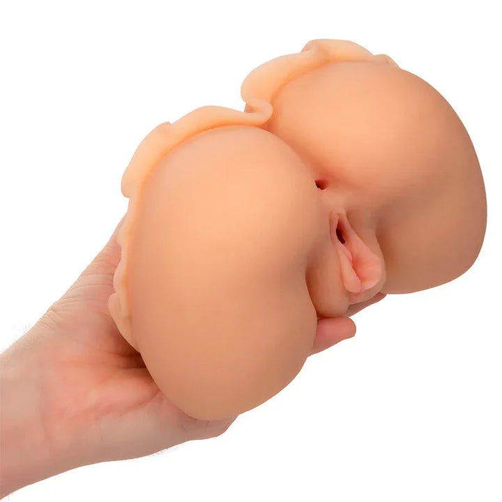 CALEXOTICS - THE PEEP SHOW GIRL DOBLE MASTURBADOR REALÍSTICO NATURAL - Nuvica