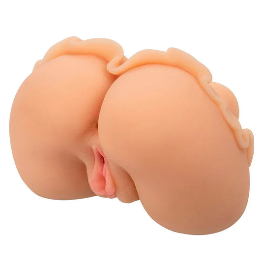 CALEXOTICS - THE PEEP SHOW GIRL DOBLE MASTURBADOR REALÍSTICO NATURAL - Nuvica