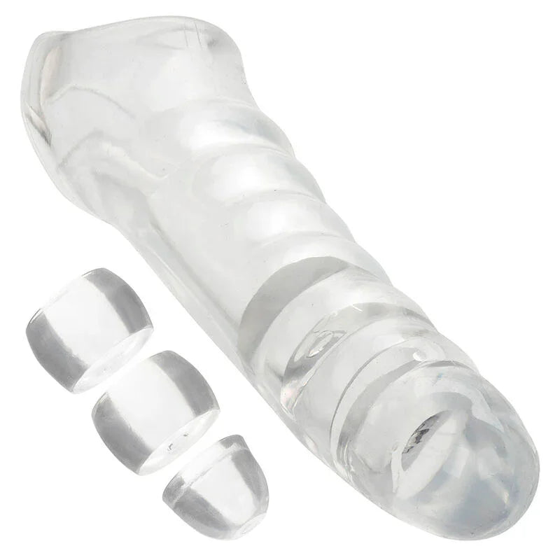 CALEXOTICS - MAXX EXTENSOR DE PENE AJUSTABLE TRANSPARENTE - Nuvica