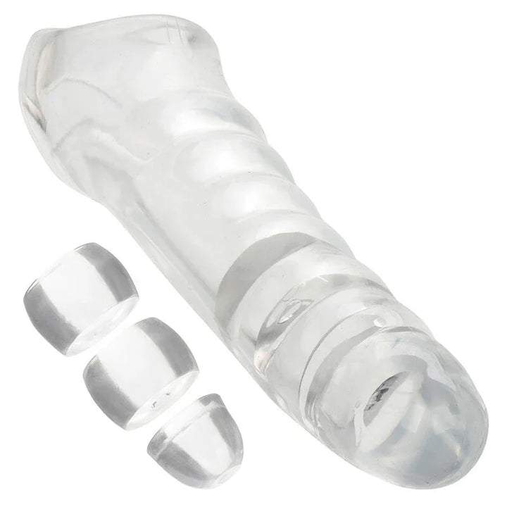 CALEXOTICS - MAXX EXTENSOR DE PENE AJUSTABLE TRANSPARENTE - Nuvica