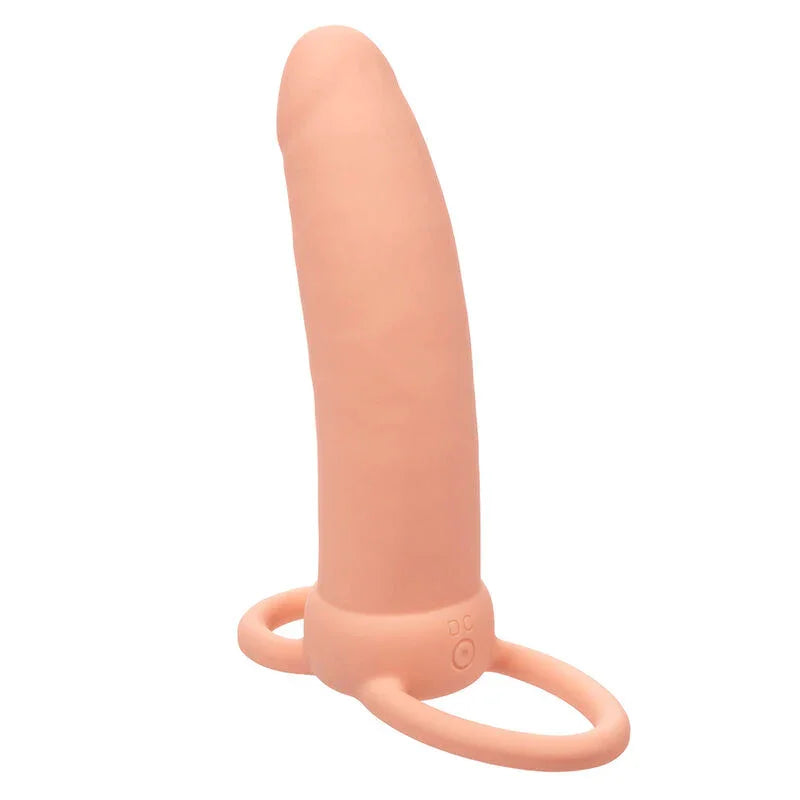 CALEXOTICS - MAXX DOBLE PENETRADOR GRUESO 10 VIBRACIONES NATURAL - Nuvica