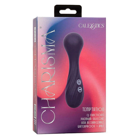 CALEXOTICS - CHARISMA TEMPTATION MASAJEADOR 12 FUNCIONES MORADO - Nuvica