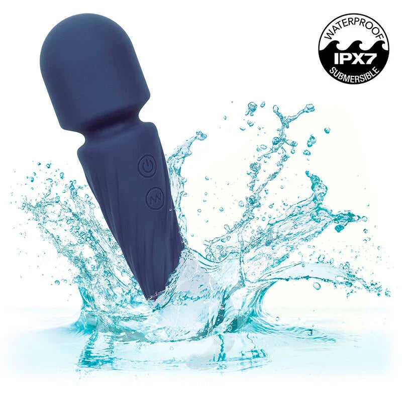 CALEXOTICS - CHARISMA ALLURE MASAJEADOR DOBLE MOTOR 12 FUNCIONES 17,25 CM X 4,5 CM MORADO - Nuvica