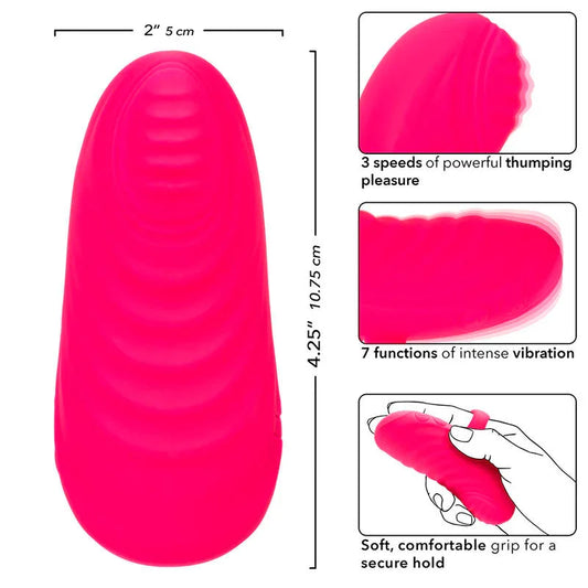 CALEXOTICS - ENVY MASAJEADOR DE BOLA RODANTE 7 VIBRACIONES ROSA - Nuvica