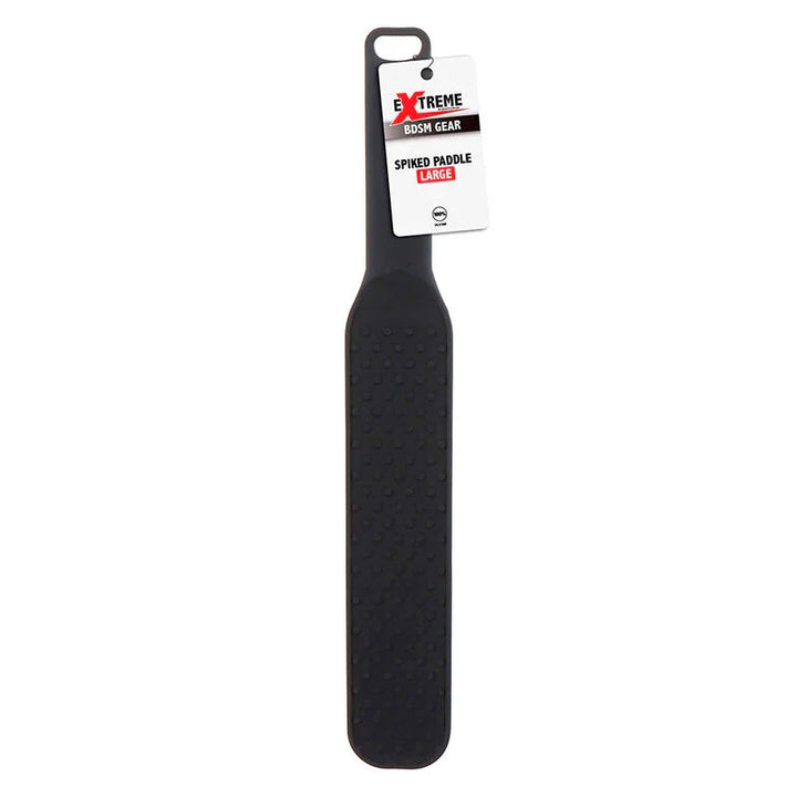 HIDDEN DESIRE - EXTREME PALETA CON PÚAS GRANDE NEGRO - Nuvica