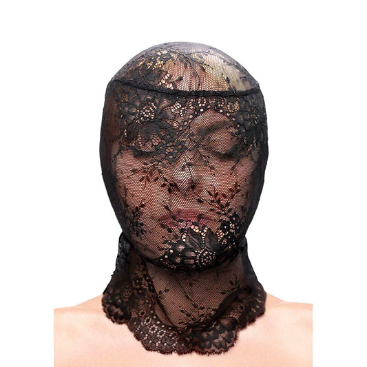 NS NOVELTIES - FETISH & FASHION PASAMONTAÑAS DE ENCAJE NEGRO - Nuvica