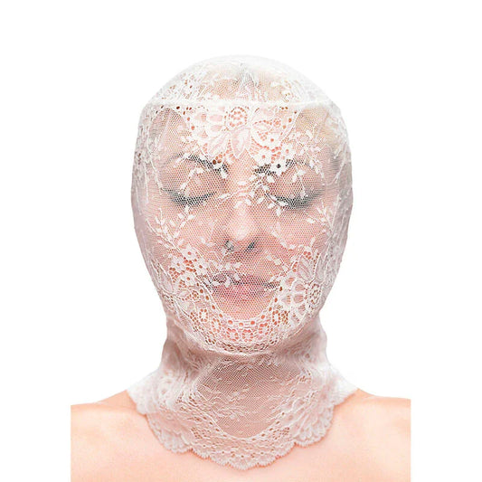 NS NOVELTIES - FETISH & FASHION PASAMONTAÑAS DE ENCAJE BLANCO - Nuvica
