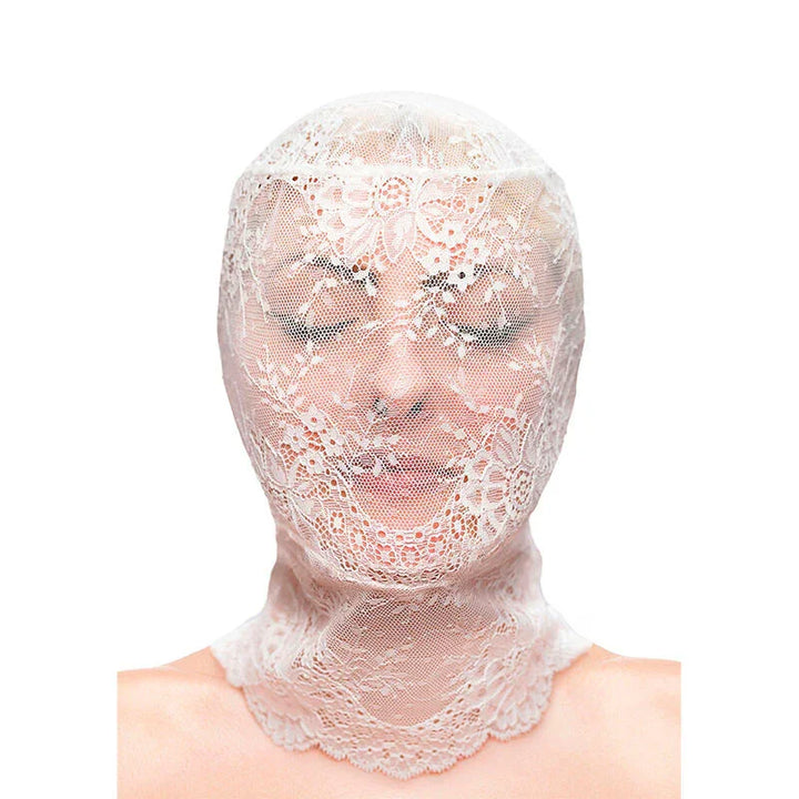 NS NOVELTIES - FETISH & FASHION PASAMONTAÑAS DE ENCAJE BLANCO - Nuvica