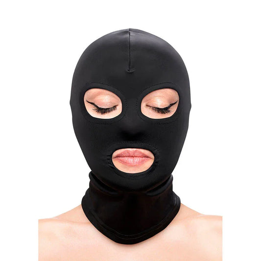 NS NOVELTIES - FETISH & FASHION PASAMONTAÑAS APERTURA DE OJOS Y BOCA NYLON NEGRO - Nuvica