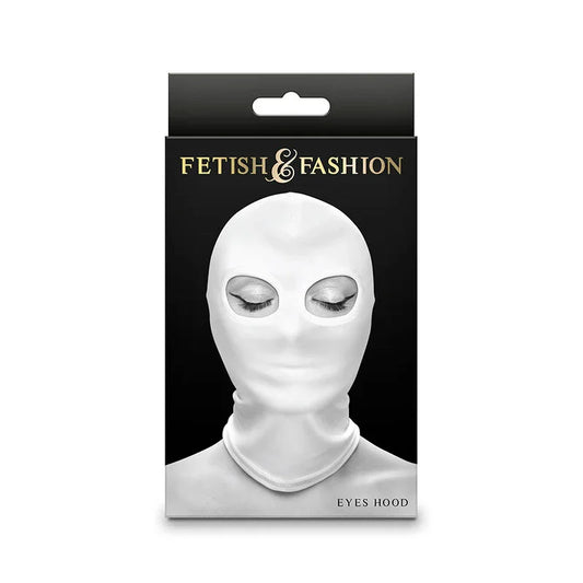 NS NOVELTIES - FETISH & FASHION PASAMONTAÑAS APERTURA DE OJOS NYLON BLANCO - Nuvica