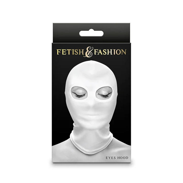 NS NOVELTIES - FETISH & FASHION PASAMONTAÑAS APERTURA DE OJOS NYLON BLANCO - Nuvica