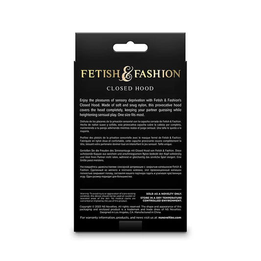 NS NOVELTIES - FETISH & FASHION PASAMONTAÑAS COMPLETO NYLON BLANCO - Nuvica
