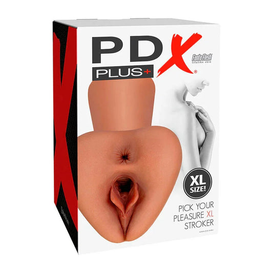PDX PLUS - PICK YOUR PLEASURE MASTURBADOR REALÍSTICO XL MULATO - Nuvica