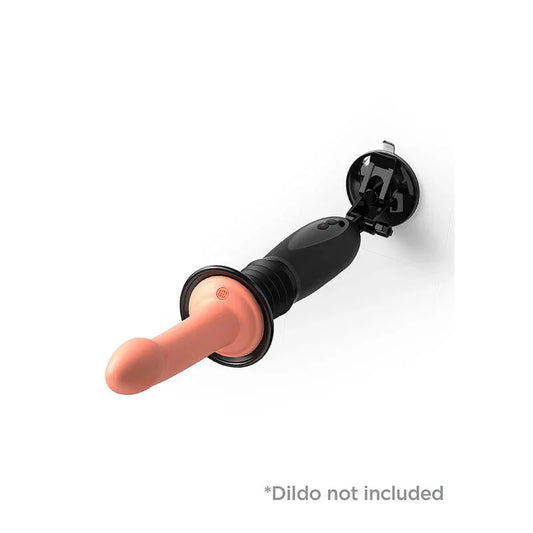 FETISH FANTASY SERIES - BODY DOCK THRUSTER SUJETA DILDOS CON 7 MODOS DE EMPUJE NEGRO - Nuvica