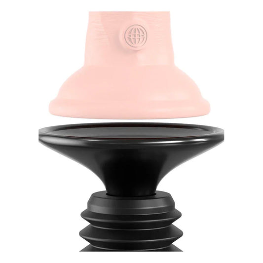 FETISH FANTASY SERIES - BODY DOCK THRUSTER SUJETA DILDOS CON 7 MODOS DE EMPUJE NEGRO - Nuvica