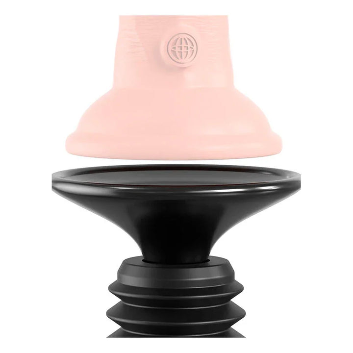 FETISH FANTASY SERIES - BODY DOCK THRUSTER SUJETA DILDOS CON 7 MODOS DE EMPUJE NEGRO - Nuvica