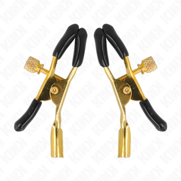 KINK - PINZAS PARA PEZONES DORADO 6 CM - Nuvica