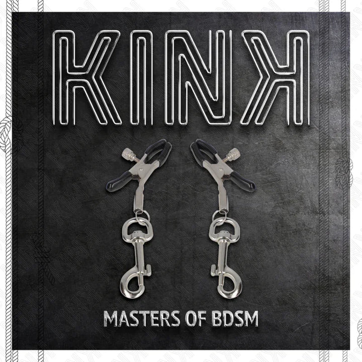 KINK - PINZAS PARA PEZONES CON GANCHO 6 CM - Nuvica