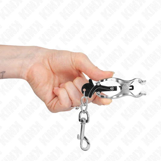 KINK - PINZAS PARA PEZONES ESTILO JAPONÉS CON GANCHOS - Nuvica