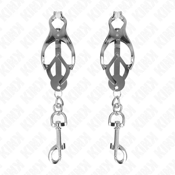 KINK - PINZAS PARA PEZONES ESTILO JAPONÉS CON GANCHOS - Nuvica