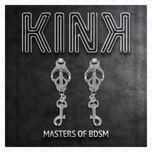 KINK - PINZAS PARA PEZONES ESTILO JAPONÉS CON GANCHOS - Nuvica