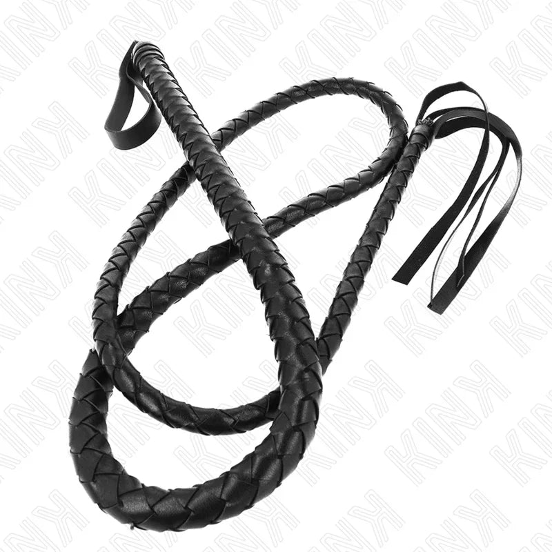 KINK - LÁTIGO DE SERPIENTE LARGO NEGRO 210 CM - Nuvica