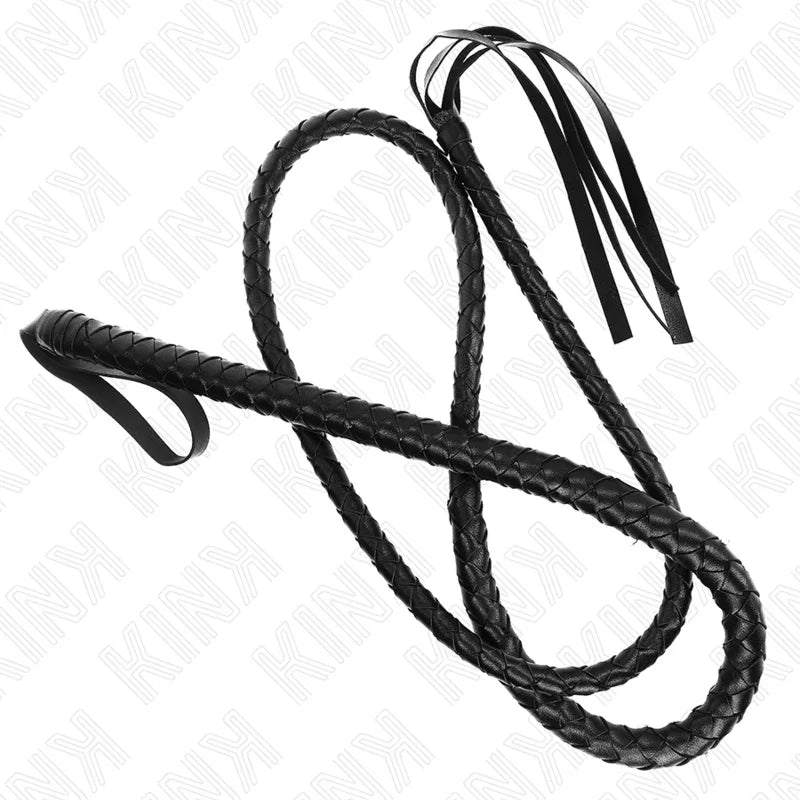 KINK - LÁTIGO DE SERPIENTE LARGO NEGRO 210 CM - Nuvica