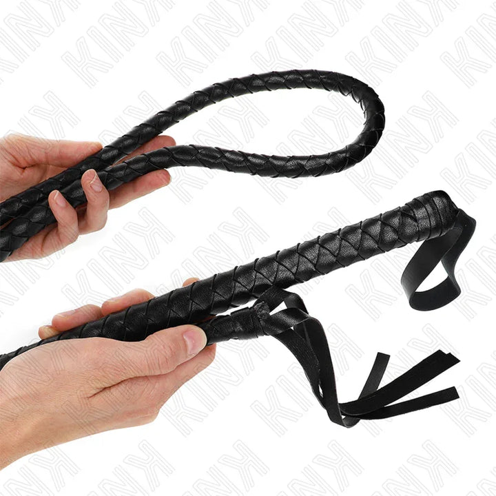 KINK - LÁTIGO DE SERPIENTE LARGO NEGRO 210 CM - Nuvica