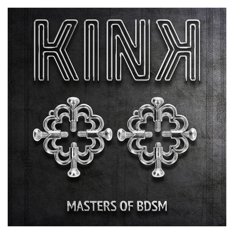 KINK - PINZAS PARA PEZONES FLOR METÁLICA - Nuvica
