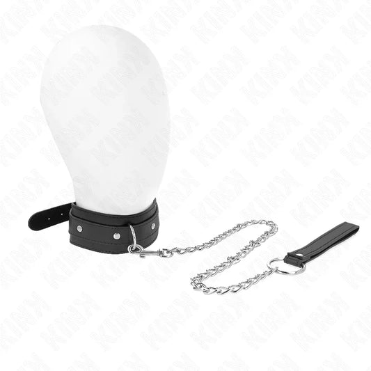 KINK - COLLAR CON CORREA 65 CM 1 ANILLO AJUSTABLE 38-49 CM X 5 CM - Nuvica