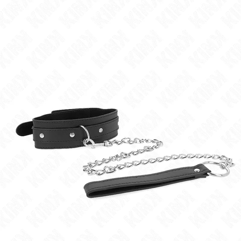 KINK - COLLAR CON CORREA 65 CM 1 ANILLO AJUSTABLE 38-49 CM X 5 CM - Nuvica