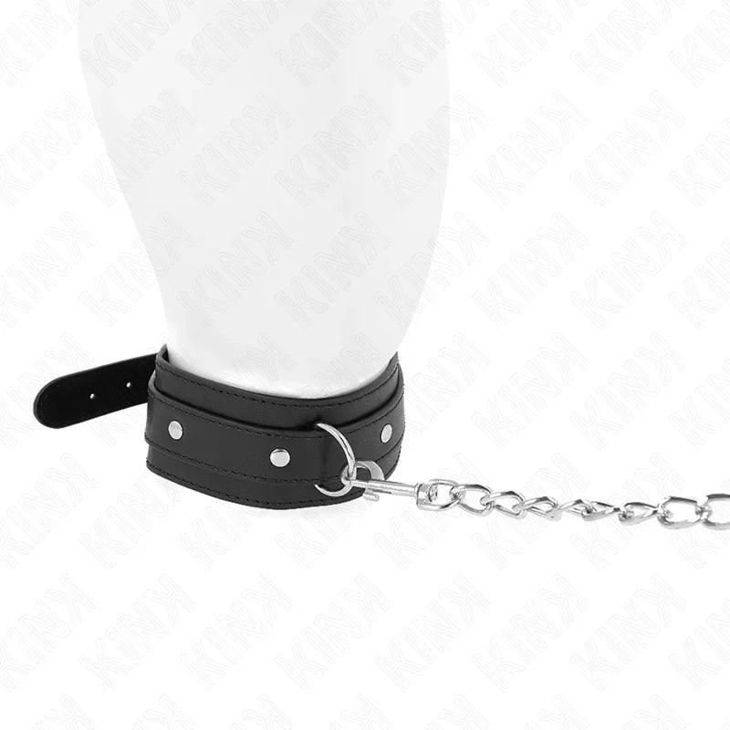 KINK - COLLAR CON CORREA 65 CM 1 ANILLO AJUSTABLE 38-49 CM X 5 CM - Nuvica