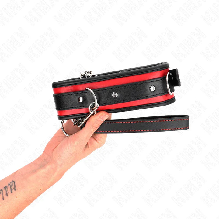 KINK - COLLAR CON CORREA 65 CM PESADO MODELO 2 AJUSTABLE 36.5-50 CM - Nuvica