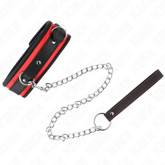 KINK - COLLAR CON CORREA 65 CM PESADO MODELO 2 AJUSTABLE 36.5-50 CM - Nuvica