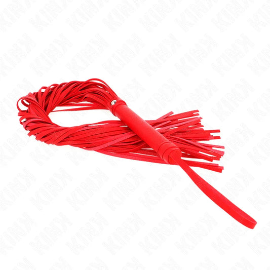 KINK - LÁTIGO PVC BLANDO ROJO 70 CM - Nuvica