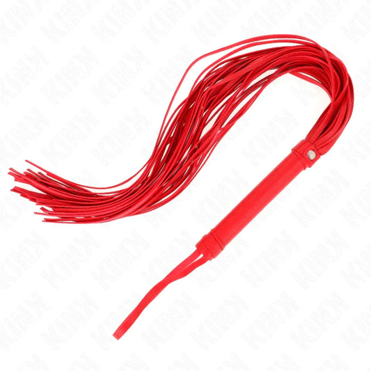 KINK - LÁTIGO PVC BLANDO ROJO 70 CM - Nuvica