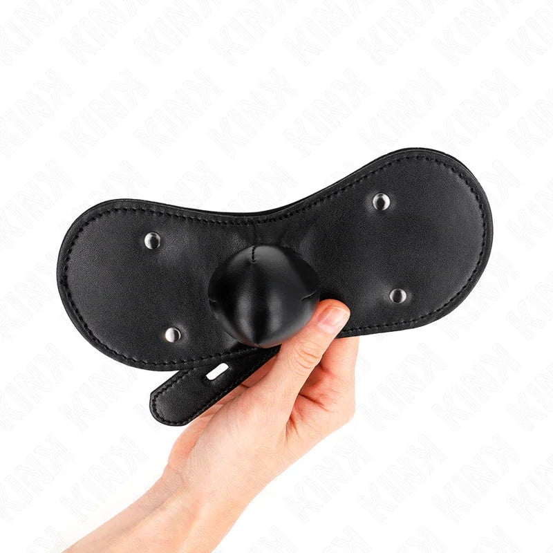 KINK - MÁSCARA BUCAL MORDAZA DE BOLA CON CERRADURA AJUSTABLE 42-60 CM - Nuvica