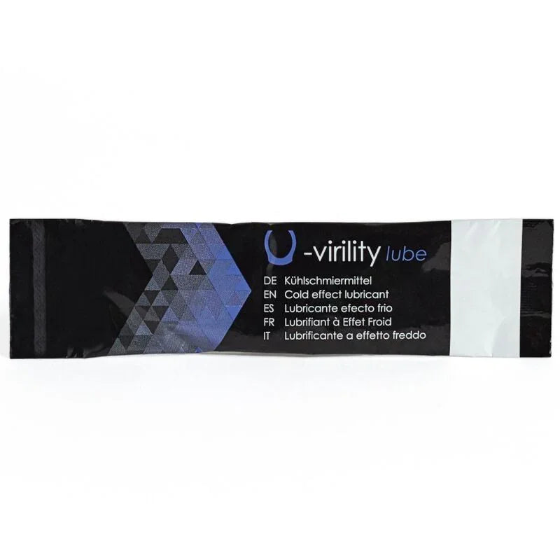 500 COSMETICS - U-VIRILITY LUBE LUBRICANTE EFECTO FRIO 10 X 5 ML - Nuvica