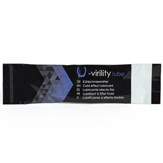 500 COSMETICS - U-VIRILITY LUBE LUBRICANTE EFECTO FRIO 10 X 5 ML - Nuvica