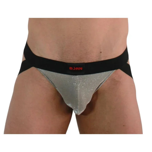 BURN - 001 JOCK BRILLANTE BEIGE / NEGRO S - Nuvica