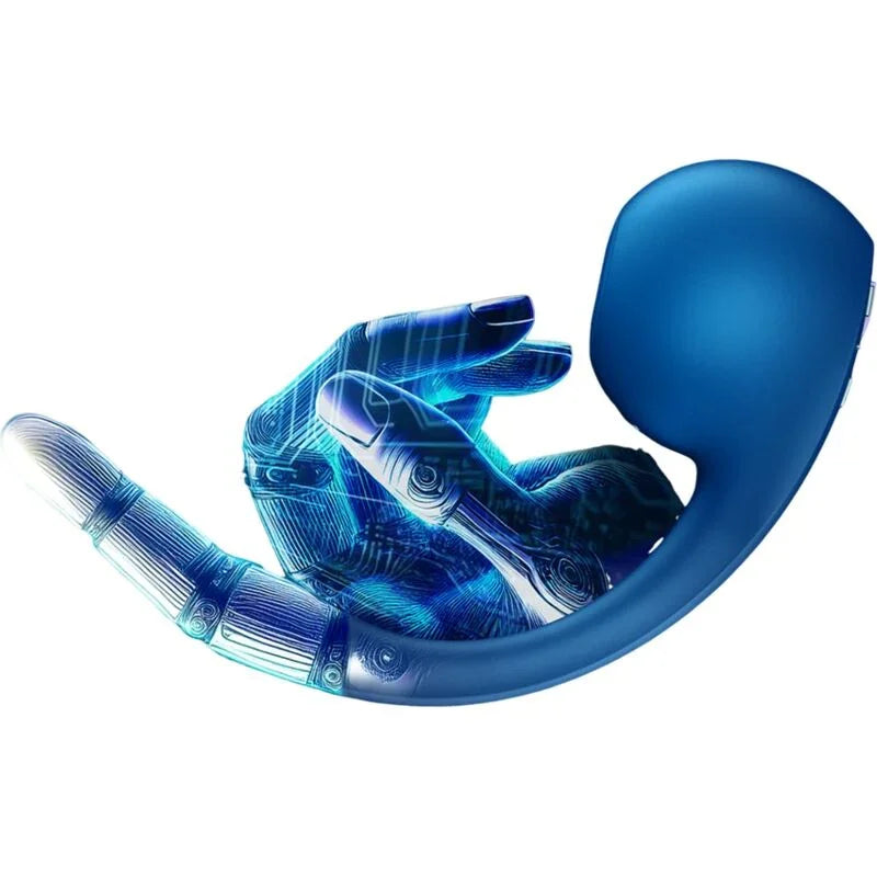 SATISFYER - PRO+ WAVE 4 ESTIMULADOR PUNTO G & AIR PULSE APLICACIÓN GRATUITA AZUL OSCURO - Nuvica