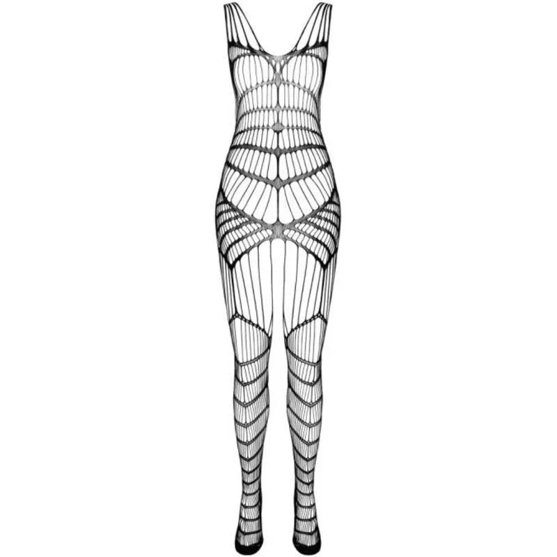 PASSION - BS 102 BODYSTOCKING NEGRO TALLA ÚNICA - Nuvica