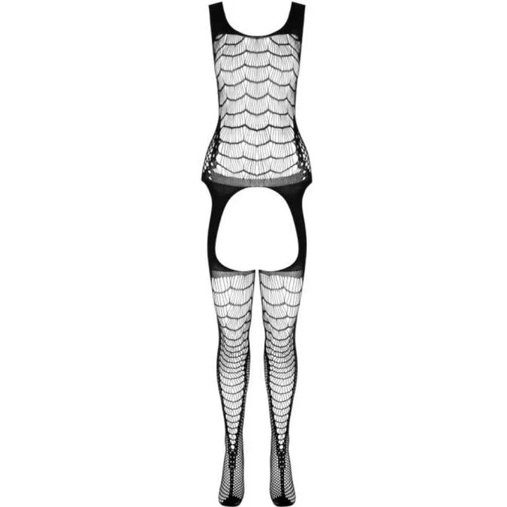 PASSION - BS 104 BODYSTOCKING NEGRO TALLA ÚNICA - Nuvica