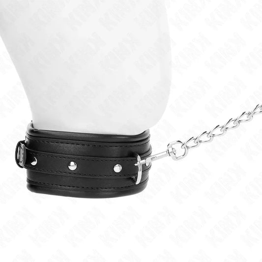 KINK - COLLAR CON CORREA 65 CM HEBILLA BRILLANTE 48.5 CM X 5.3 CM - Nuvica