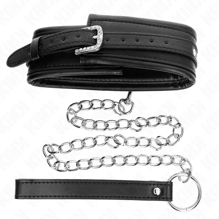 KINK - COLLAR CON CORREA 65 CM HEBILLA BRILLANTE 48.5 CM X 5.3 CM - Nuvica