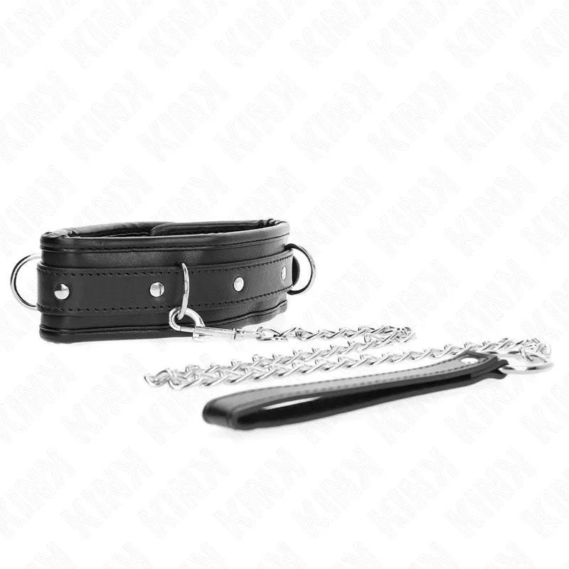 KINK - COLLAR CON CORREA 65 CM PESADO MODELO 1 AJUSTABLE 36.5-50 CM - Nuvica