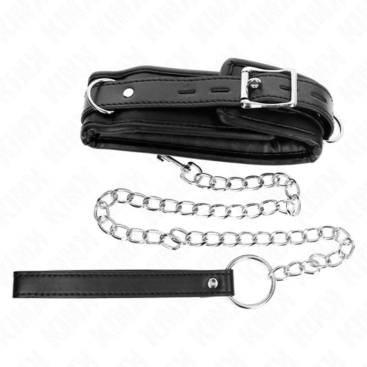 KINK - COLLAR CON CORREA 65 CM PESADO MODELO 1 AJUSTABLE 36.5-50 CM - Nuvica