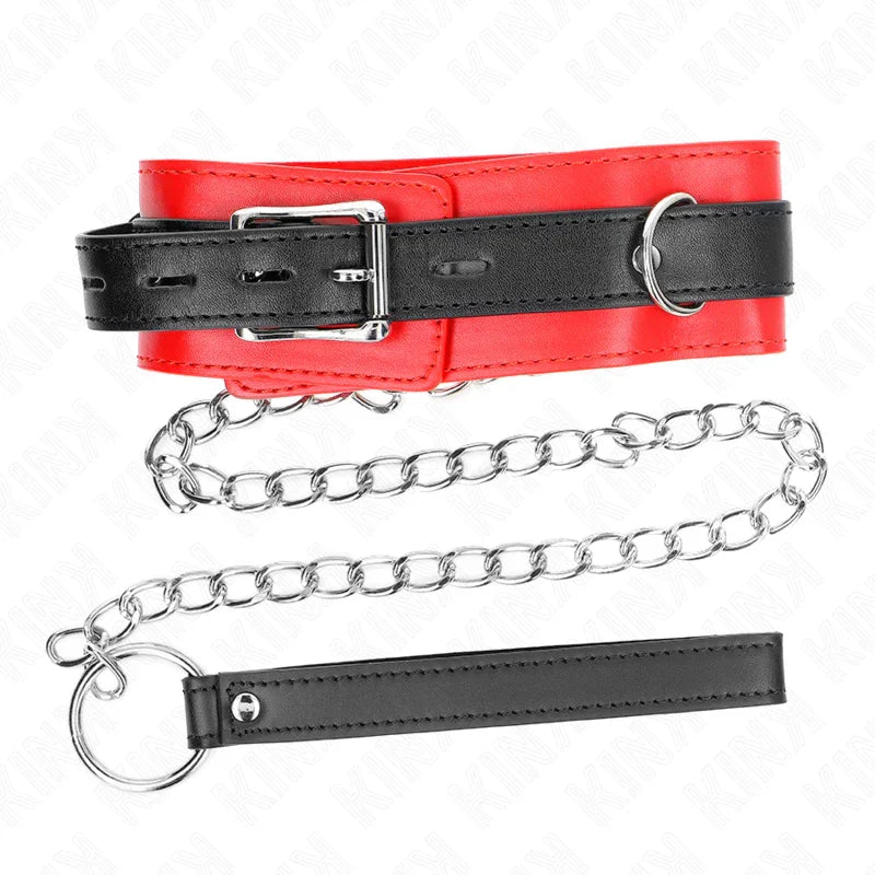 KINK - COLLAR CON CORREA 65 CM ROJO 54 X 4.5 CM - Nuvica