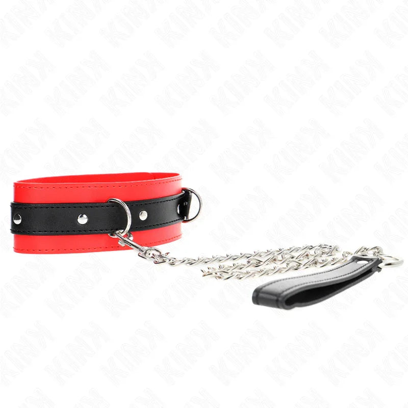 KINK - COLLAR CON CORREA 65 CM ROJO 54 X 4.5 CM - Nuvica